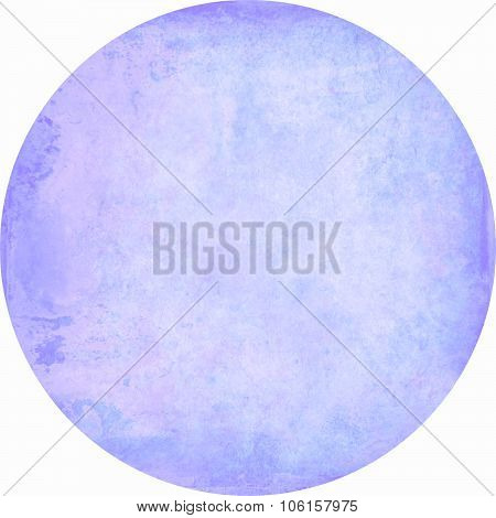 Blue Watercolor Circle Painting Shape Illustration Background