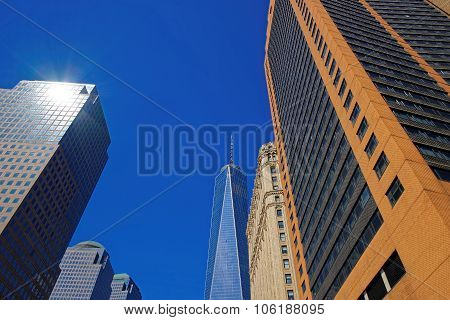 Freedom Tower In Lower Manhattan, Nyc