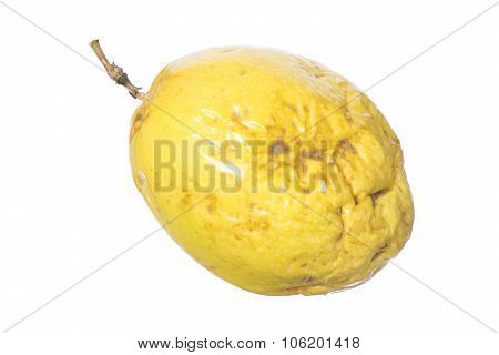Closeup Yellow Maracuja Passion Fruit