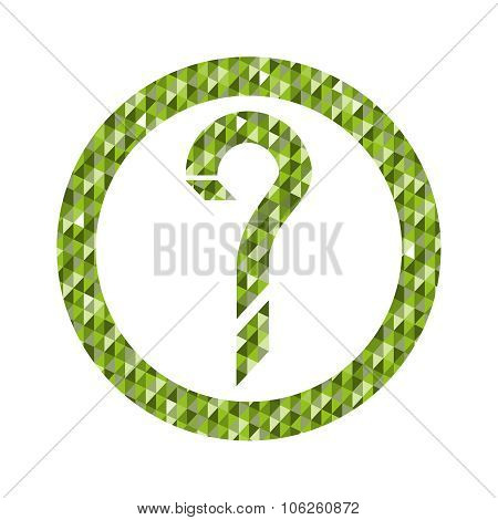 Geometric Question Mark