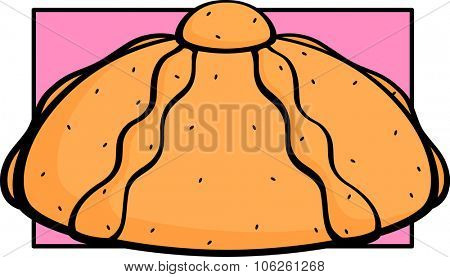 traditional mexican pan de muerto