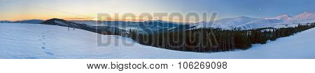 Sunrise Mountain Panorama
