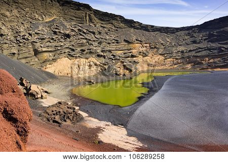 El Golfo, Green Lagoon