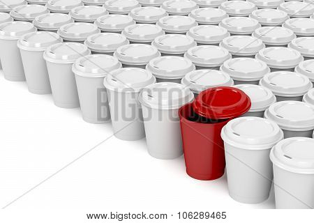 Red Coffee Cup