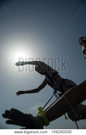 Extreme ropejumping