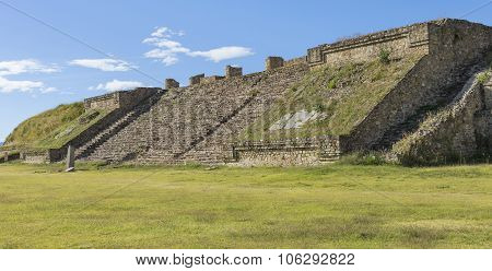 Monte Alban Archaeological Site, Oaxaca, Mexico