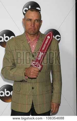 LOS ANGELES - JAN 14:  Vinnie Jones at the ABC TCA Winter 2015 at a The Langham Huntington Hotel on January 14, 2015 in Pasadena, CA