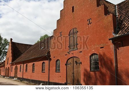 Svenborg in the Fyn island in Denmark