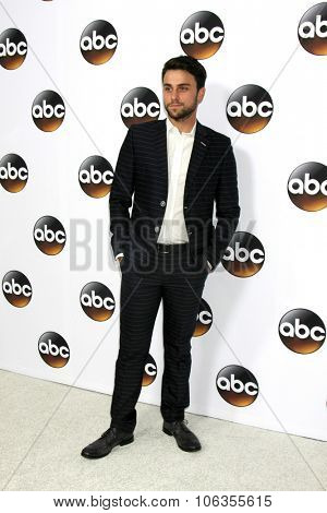 LOS ANGELES - JAN 14:  Jack Falahee at the ABC TCA Winter 2015 at a The Langham Huntington Hotel on January 14, 2015 in Pasadena, CA