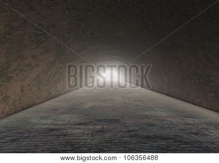 Horrible Cave Rock Stone Tunnel