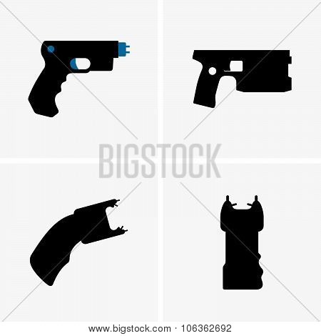 Electroshock weapons
