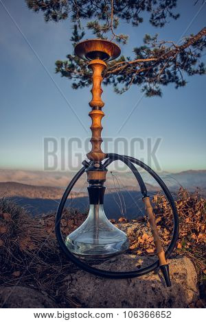 Hookah in the mountain