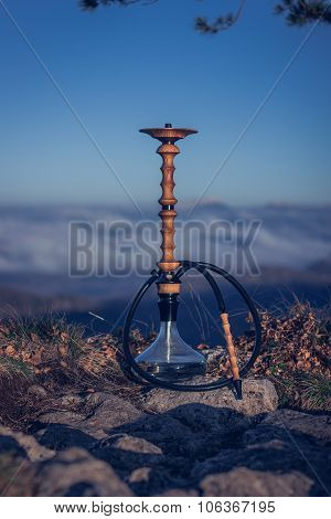 Hookah in the mountain