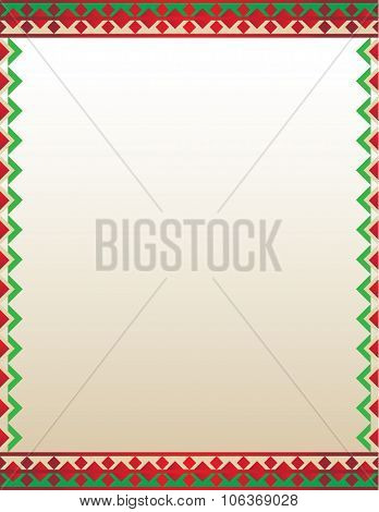 Aztec Border Background