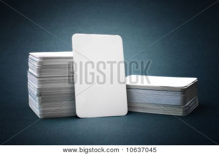 Blank Business Cards