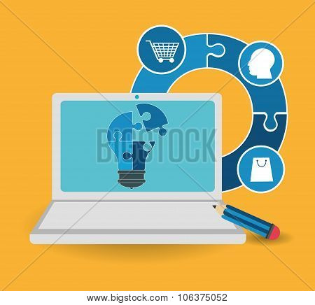 Puzzle icons design