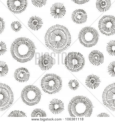 Abstract Scribble Background.