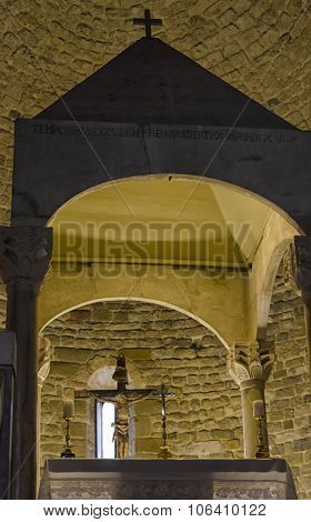 Detail Of The Altar And Apse