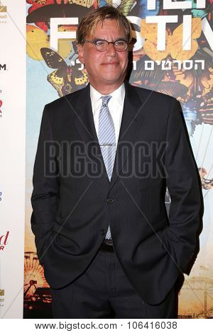 LOS ANGELES - OCT 28:  Aaron Sorkin at the 29th Israel Film Festival - Opening Night Gala at the Saban Theatre on October 28, 2015 in Beverly Hills, CA