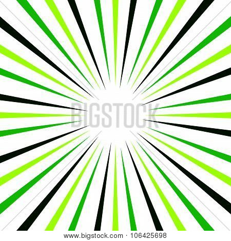 Abstract Background With Radiating Lines. Sunburst, Startburst Background.