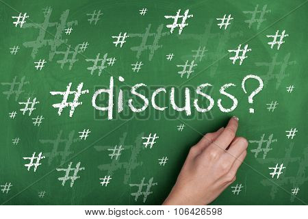 Hashtag Social Media Discussion