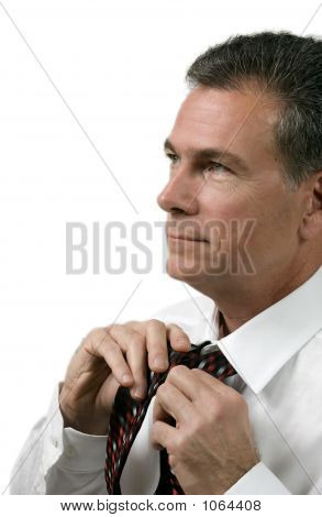 White Collar Working Man