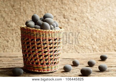 Dialium Cochinchinensis Or Velvet Tamarind
