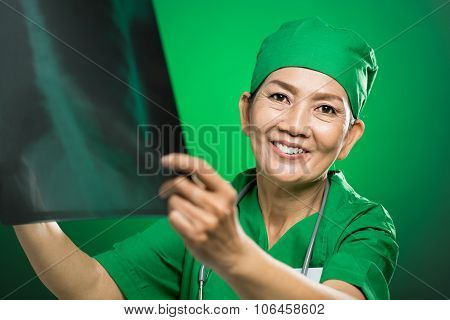 Mature Radiologist
