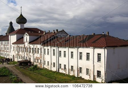 Solovki, Republic Of Karelia, Russia - August, 2011: Solovki Monastery At Summer Day