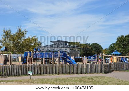 Buckroe Beach Park in Hampton, Virginia