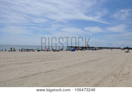 Buckroe Beach Park in Hampton, Virginia