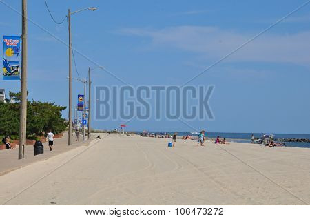 Buckroe Beach Park in Hampton, Virginia