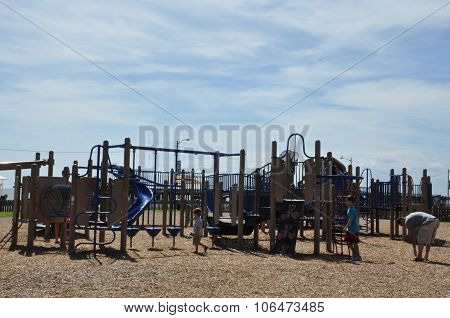 Buckroe Beach Park in Hampton, Virginia
