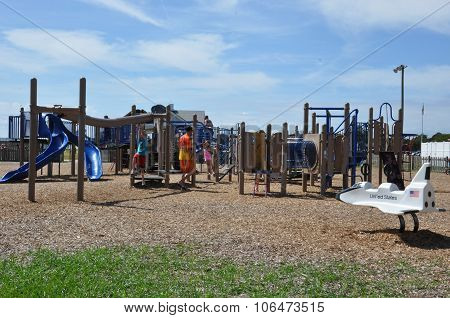 Buckroe Beach Park in Hampton, Virginia