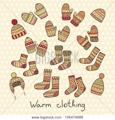 Winter icons