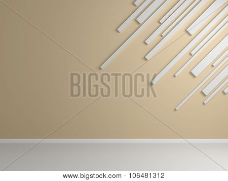 Abstract interior composition.