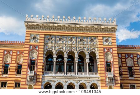 Vijecnica (city Hall) In Sarajevo - Bosnia Et Herzegovina