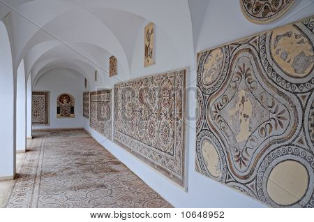 Mosaic museum in El Jem, Tunisia