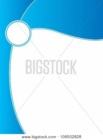 Brochure Background Blues