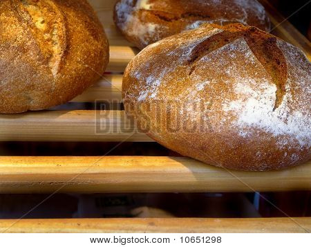 Baguette in einer Bäckerei In Paris