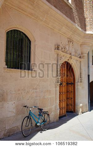 Burgos Pilgrim albergue in Saint James Way at Castilla Leon of Spain