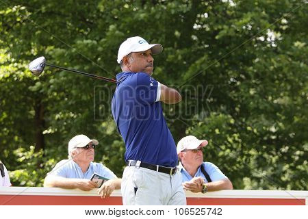 Jeev Milha Singh (ind) At  The Golf French Open 2015
