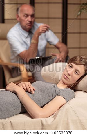 Concerned Therapist