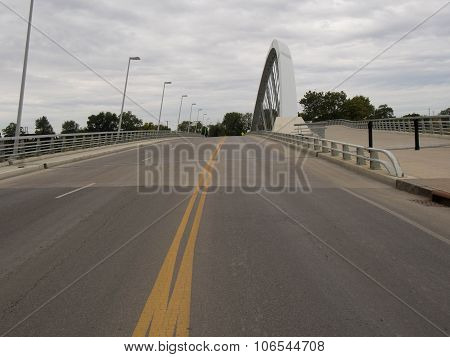 Main St Bridge With Markings
