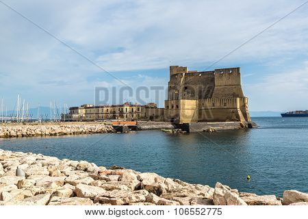 Castel Dell'ovo In Naples, Italy