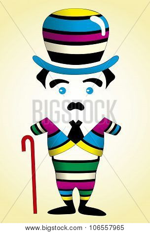 colorful suit vector illustration