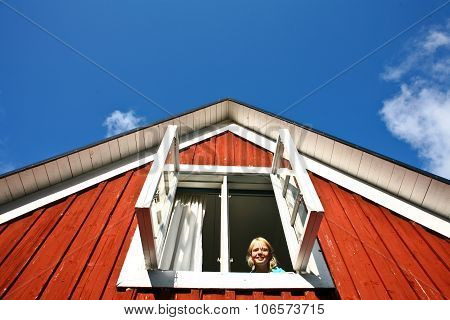 A House in south Sweden in the province of Skaane