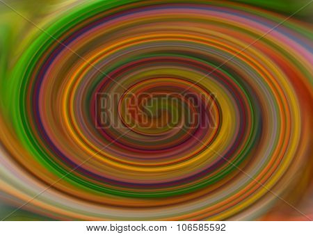 Abstract Colorful Dynamic Retro Hypnotic Spiral Swirl Background