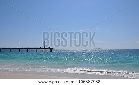 Modern Jetty in Jurien Bay, Western Australia