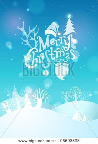 Merry Christmas Background.